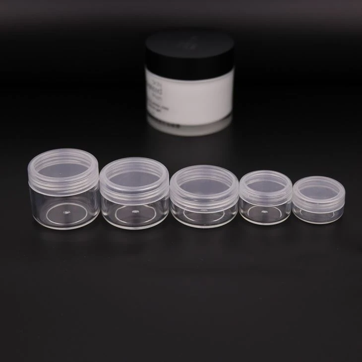 Cream Jars White Lid