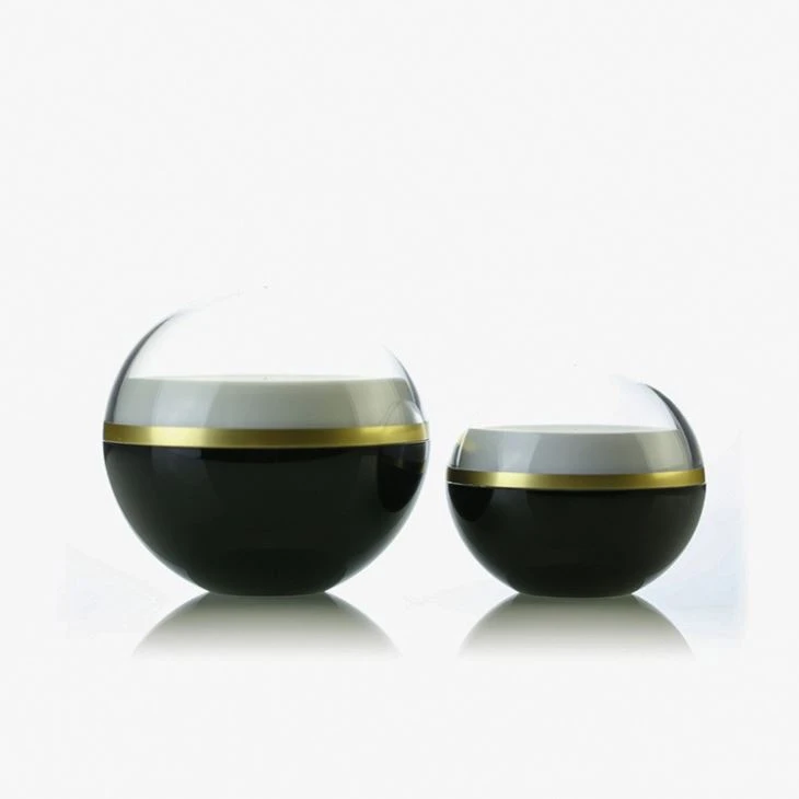 Empty Cream Jar Cosmetic Pet Plastic Jars